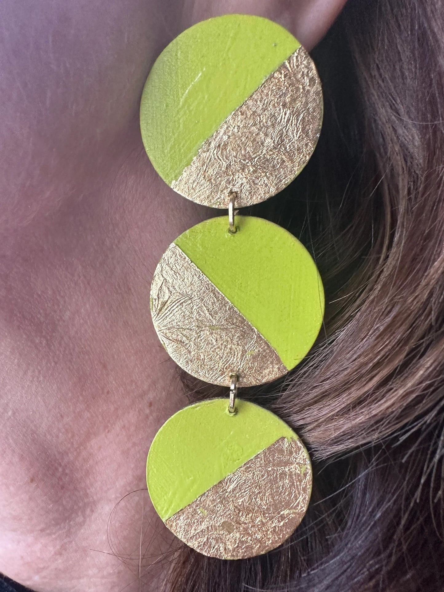 Vibrant Chartreuse Earrings