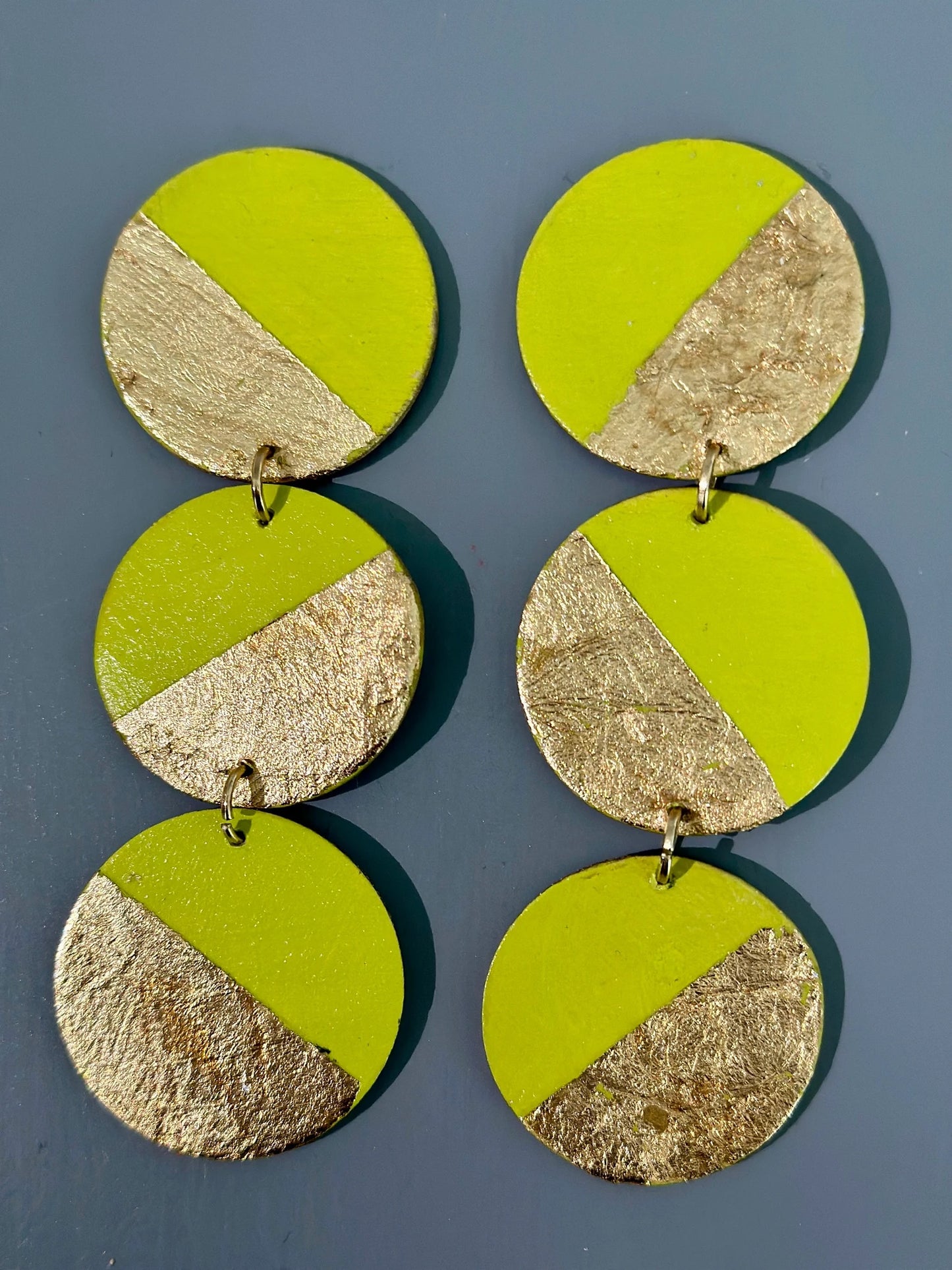 Vibrant Chartreuse Earrings