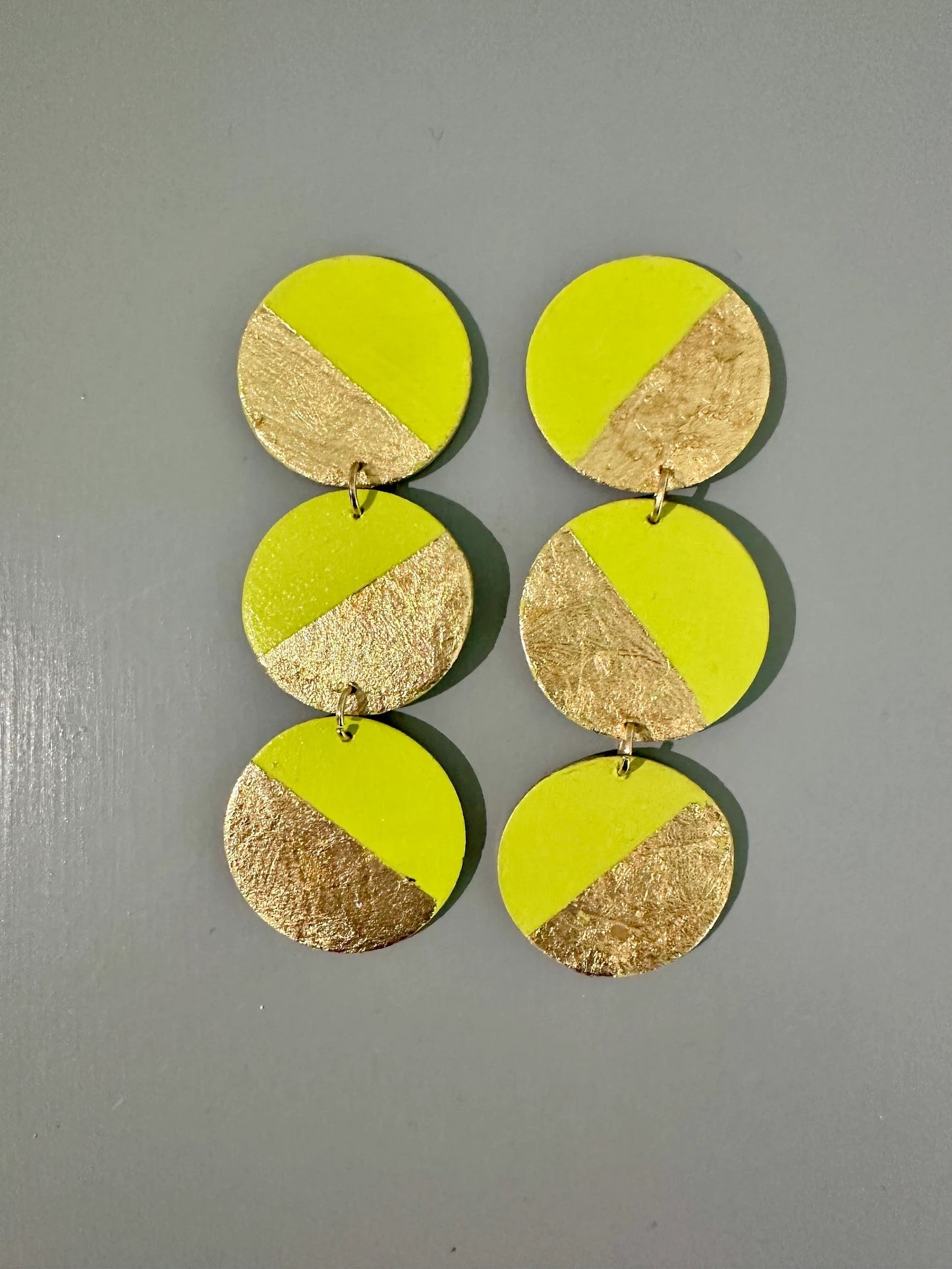 Vibrant Chartreuse Earrings